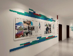 渠县企业文化墙用什么材料好？