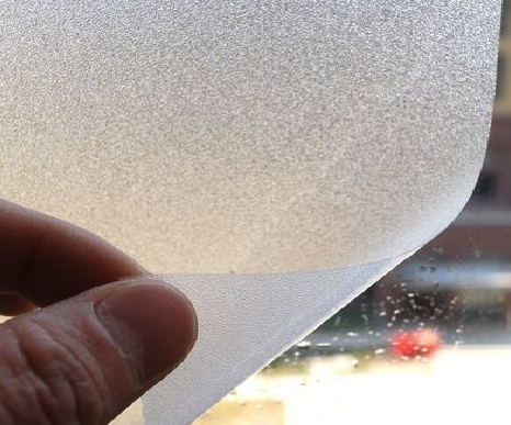 渠县玻璃门外面粘广告用什么材料好？